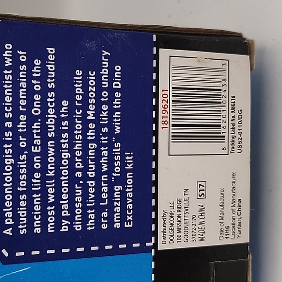 Discovery Kids Triceratops Excavation Kit NWT - Picture 3 of 7